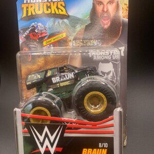 1/64th Hot Wheels WWE Monster Trucks Braun Strowman
